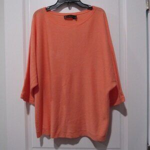 NY&Co New York & Co Dolman Sleeve Sweater Peach L NWT